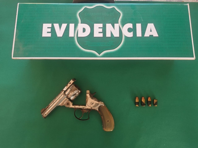 Carabineros detuvo en San Ignacio a sujeto que amenazó de muerte a otro con arma de fuego